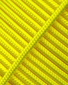PES verstärktes Djembe Trommel Seil 5 mm Neongelb 100 m