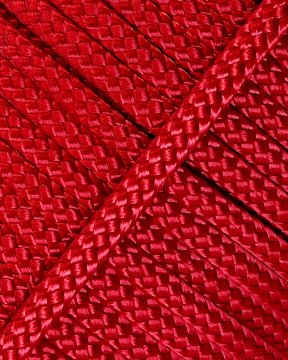 PES hohles Djembe Trommel Seil 4 mm Rot 100 m
