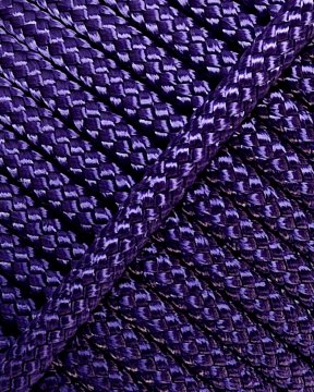 PES hohles Djembe Trommel Seil 4 mm Violett 100 m