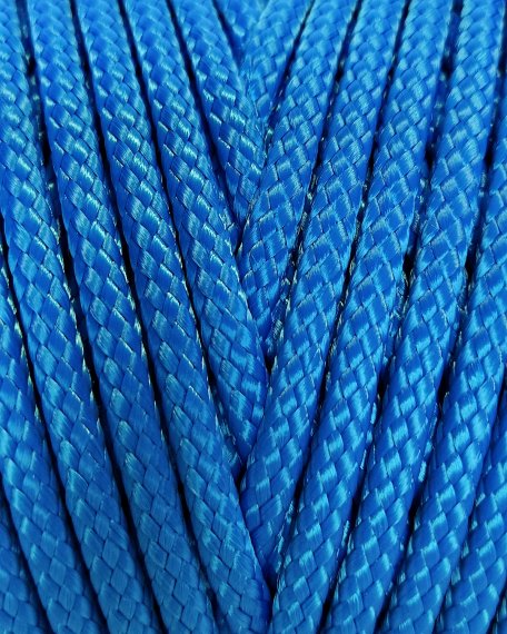 PA hohles Djembe Trommel Seil 4 mm Blau 160 m