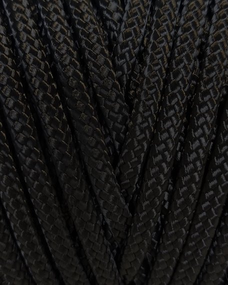 PA Djembe Trommel Hohlseil 4 mm Schwarz 20 m