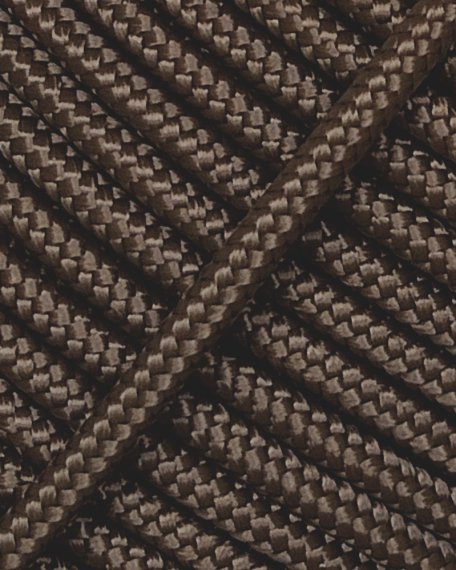 PES verstärktes Djembe Trommel Seil 5 mm Mokka 100 m