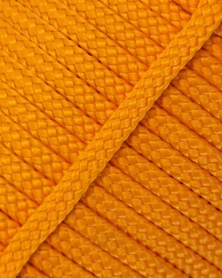 PES hohles Djembe Trommel Seil 4 mm Hellorange 20 m