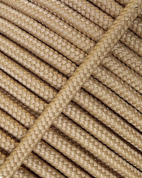 PES verstärktes Djembe Trommel Seil 5 mm Beige 100 m