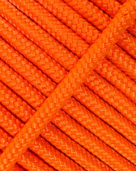 PES verstärktes Djembe Trommel Seil 5 mm Neonorange 100 m