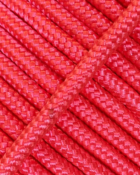 PES verstärktes Djembe Trommel Seil 5 mm Neonpink 100 m