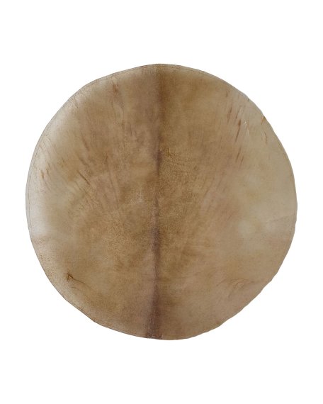 Halbdickes rasiertes Hirschfell für Djembe Trommel M