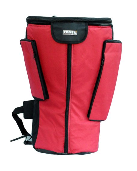 Roots Percussions Premium Qualität Djembe Tasche rot