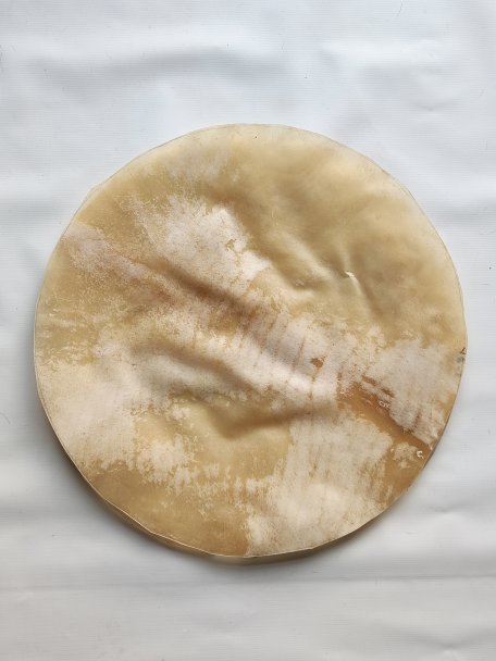 Großes dünnes Kalbsfell oder Kuhfell ohne Haar für Djembe Trommel Percussion