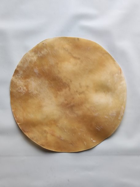 Dickes Rinderfell, Büffelfell, Stierfell oder Kuhfell ohne Haar für Djembe Trommel Percussion