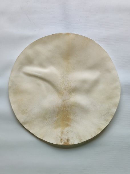 Sehr dickes rasiertes Elchfell für Djembe Trommel