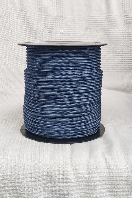 Tau Spule Ø5 mm denimblau für Djembe Trommel