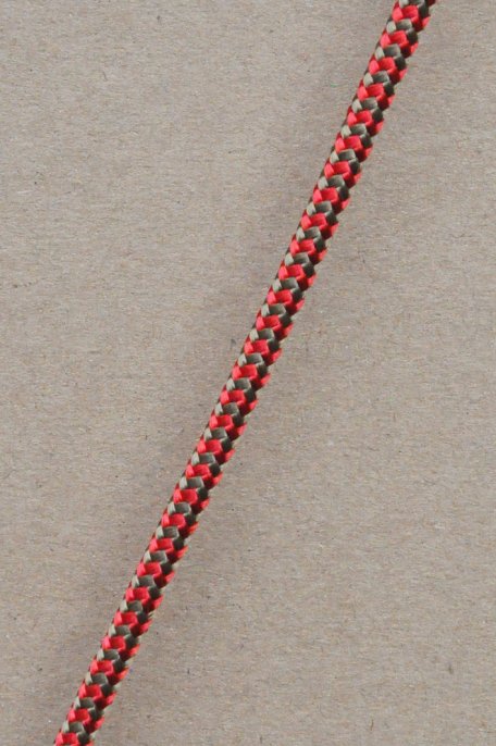 Ø5 mm Djembe Tau (Fischgräten, Messing / rot, 100 m) - Seil für Djembe Trommel