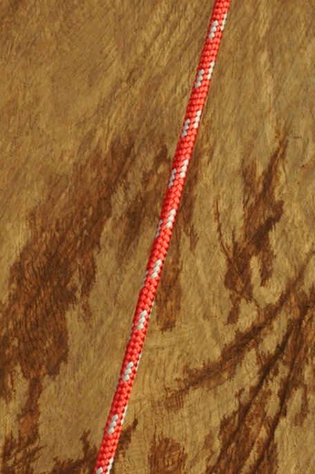 Ø4 mm rotes / graues Tau für Djembe Trommel - Djembe Seil