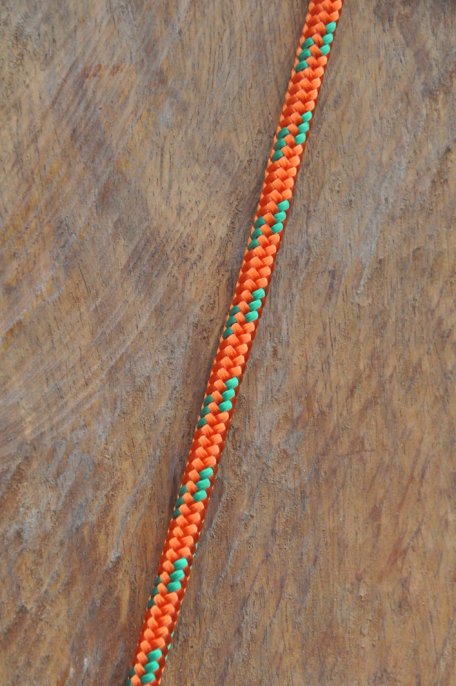 Ø5 mm kupferfarbenes / grünes vorgerecktes Tau für Djembe Trommel - Djembe Seil