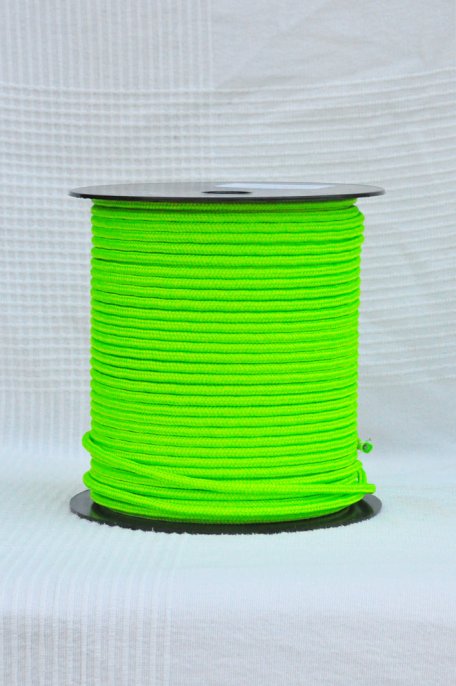 Neongrünes Ø5 mm Tau für Djembe Trommel - Djembe Seil
