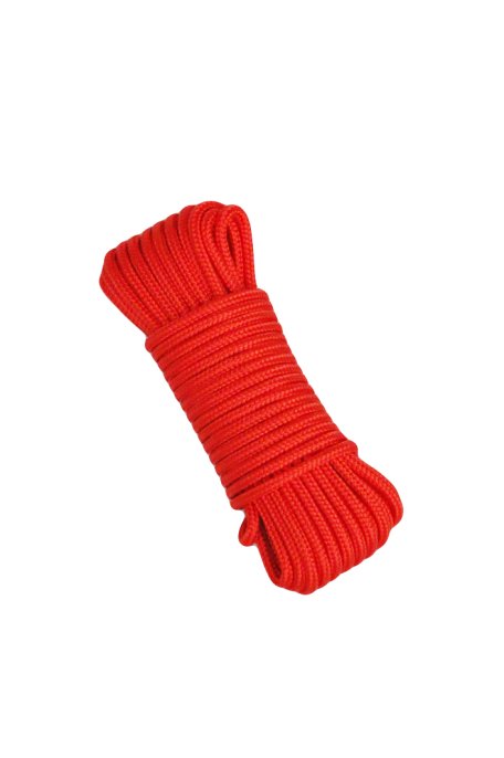 Tau Ø4 mm rot für Djembe Trommel