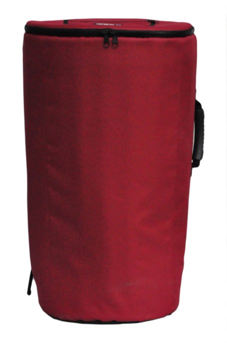 Percussion Africaine hohe Qualität Djembe Tasche XL rot