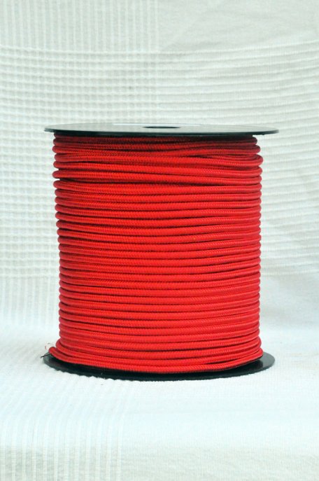 Rot Ø5 mm Tau für Djembe Trommel - Djembe Seil