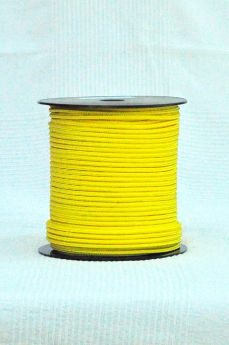 Ø5 mm Sonnenblumengelb Djembe Tau - Vorgerecktes Seil für Djembe Trommel