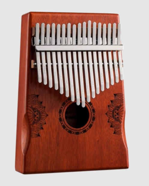 Günstige Eco Kalimba 17 Lamellen Rot