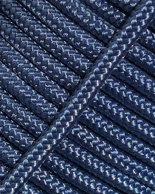 PES verstärktes Djembe Trommel Seil 5 mm Denimblau 100 m