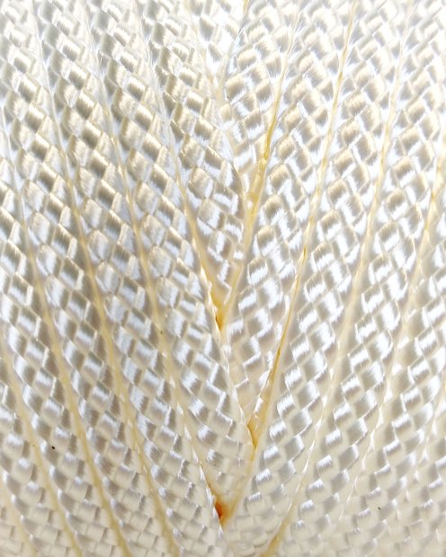 Weiße Ø5 mm geflochtene Schnur für Djembe Trommel - Djembe Seil