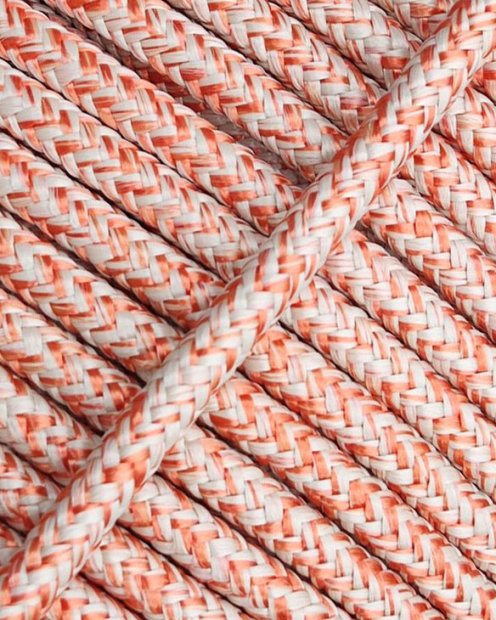 Verstärktes Seil für Djembe Trommel 5 mm Beige / Kupfer 100 m