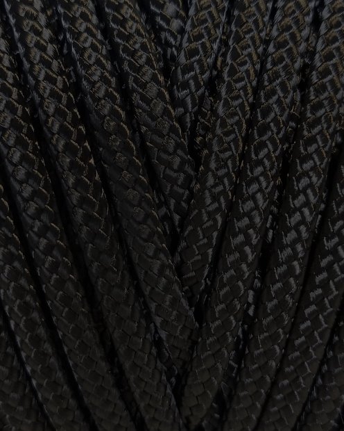 PA hohles Seil für Perkussion Trommel 2 mm Schwarz 20 m