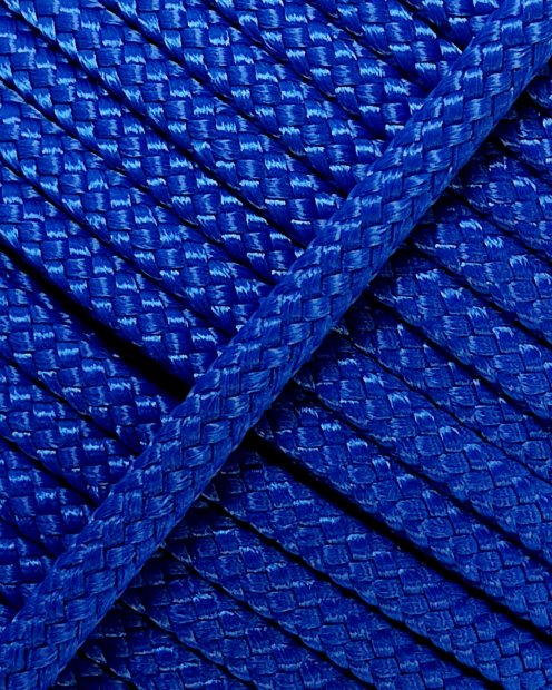 PES hohles Djembe-Seil 6 mm Bleu de France 20 m