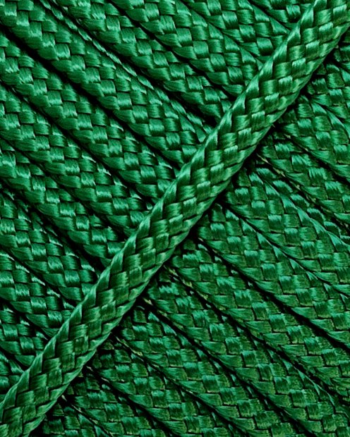 PES hohles Djembe Trommel Seil 4 mm Grün 20 m