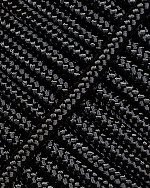 PES verstärktes Djembe Trommel Seil 5 mm Kohle 20 m
