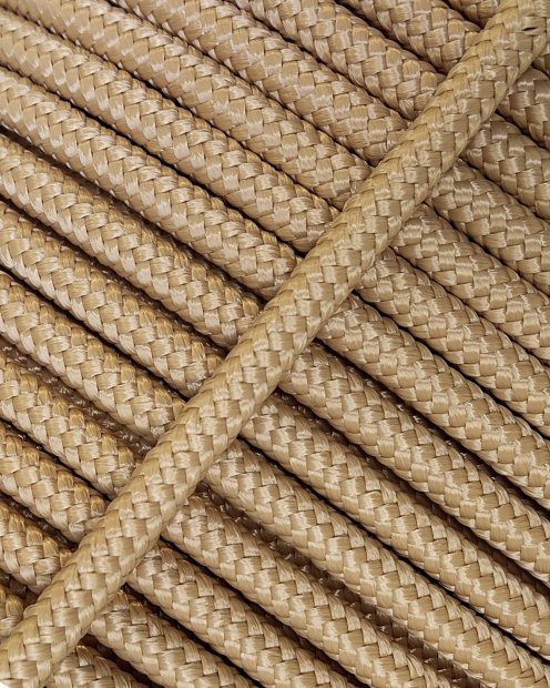 PES verstärktes Djembe Trommel Seil 5 mm Beige 20 m