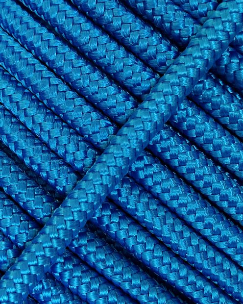 PES verstärktes Djembe Trommel Seil 5 mm Blau 100 m