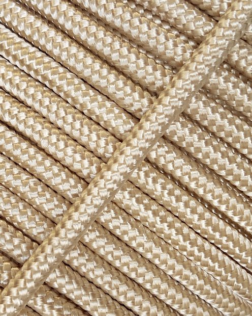 PES verstärktes Djembe Trommel Seil 5 mm Sand 100 m