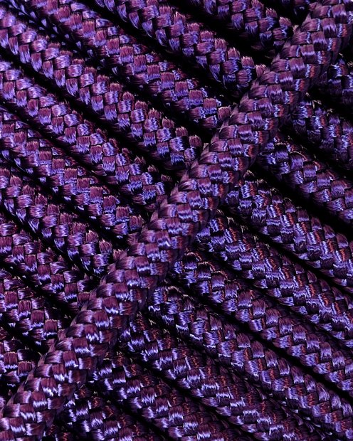 PES verstärktes Djembe Trommel Seil 5 mm Violett 20 m
