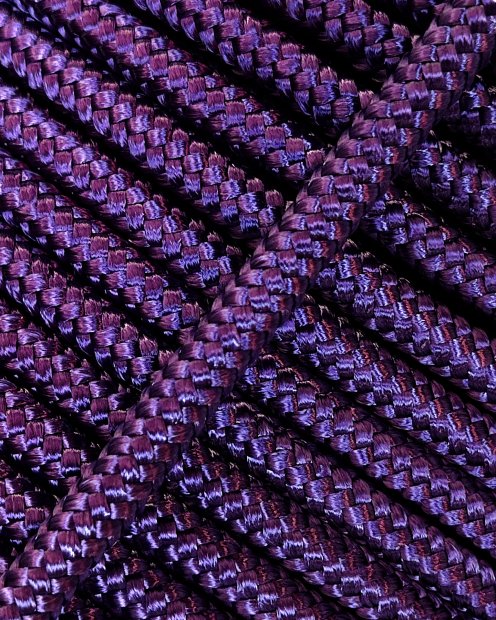PES verstärktes Djembe Trommel Seil 5 mm Violett 20 m