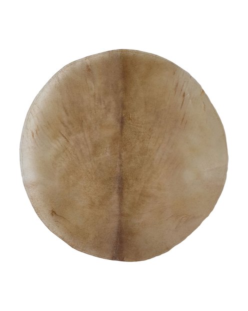 Halbdickes rasiertes Hirschfell für Djembe Trommel S