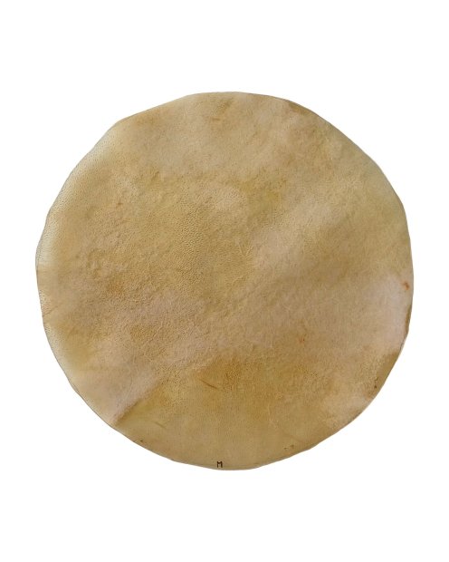 Sehr dünnes enthaartes Kuhfell für Djembe Trommel M