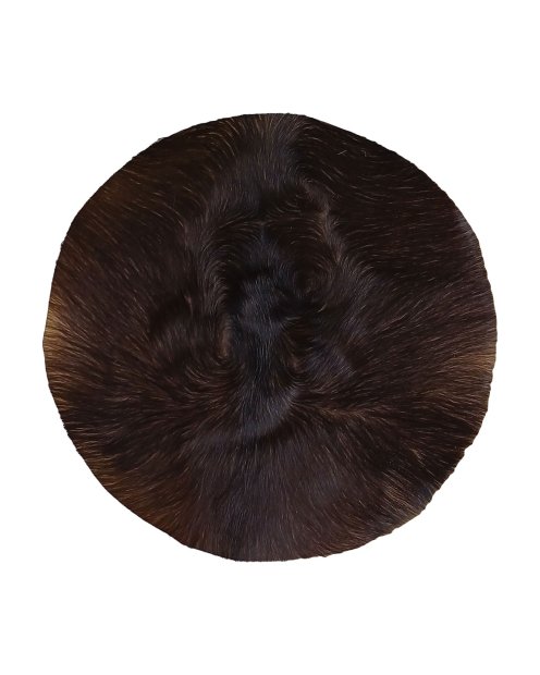 Sehr dünnes Kalbsfell mit Haare für Djembe Trommel M