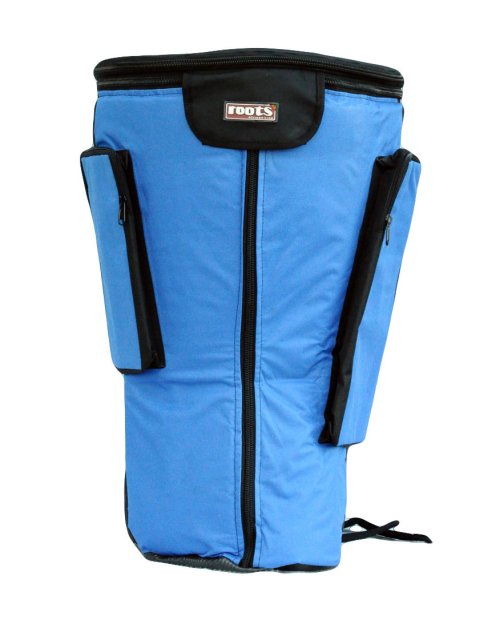 Roots Percussions Premium Qualität Djembe Tasche blau