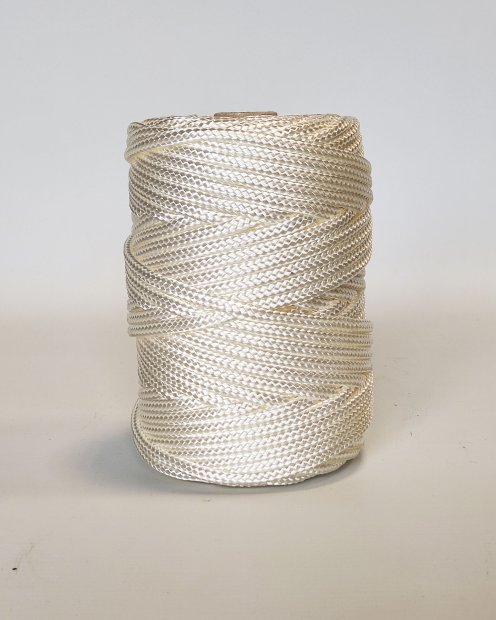 Weiße Ø5 mm geflochtene Schnur für Djembe Trommel - Djembe Seil
