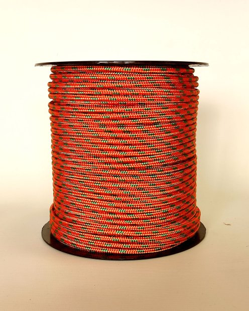 Ø5 mm kupferfarbenes / grünes vorgerecktes Tau für Djembe Trommel - Djembe Seil