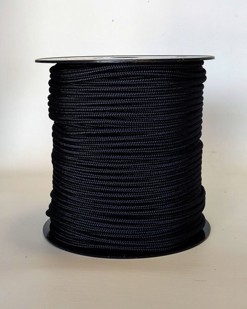 PES verstärktes Djembe Trommel Seil 5 mm Marineblau 100 m