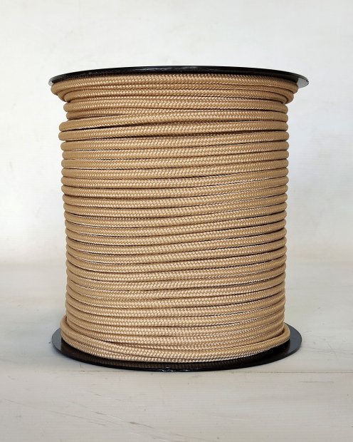 PES verstärktes Djembe Trommel Seil 5 mm Sand 100 m