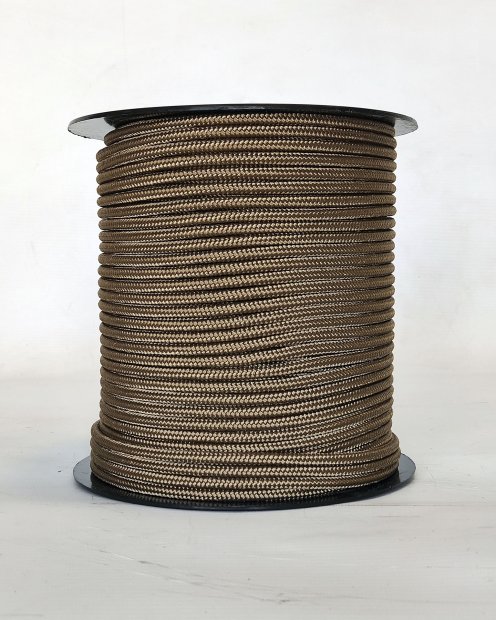 PES verstärktes Djembe Trommel Seil 5 mm Messing 100 m