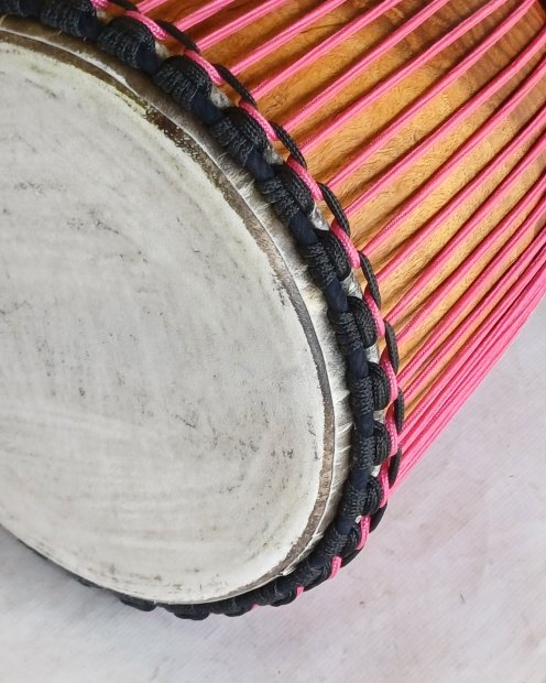 PES verstärktes Djembe Trommel Seil 5 mm Himbeere 20 m