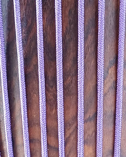 PES verstärktes Djembe Trommel Seil 5 mm Violett 100 m