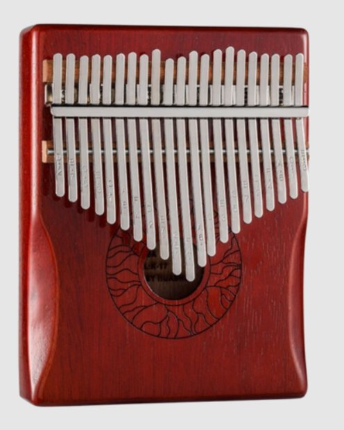 Günstige Eco Kalimba 21 Lamellen Rot