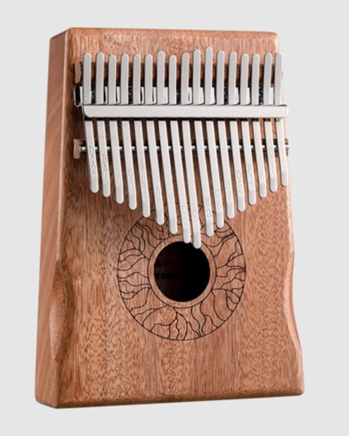 Günstige Eco Kalimba 17 Lamellen Mahagoni
